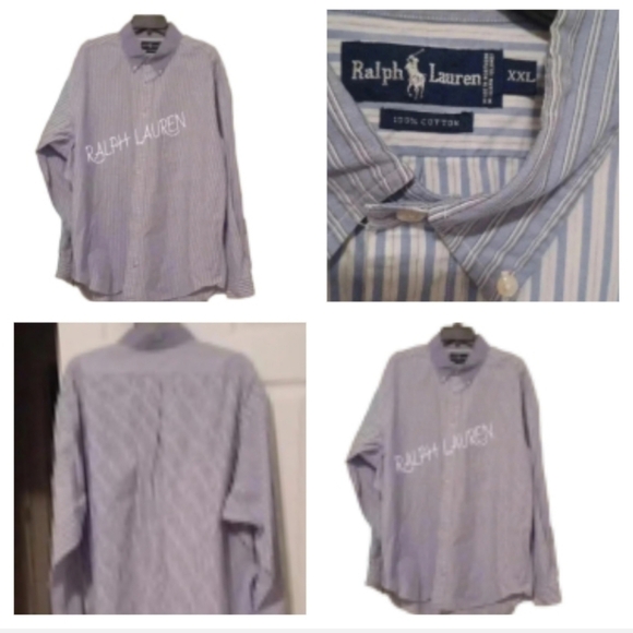 💙𝅺🐾men's long sleeve button down shirt🎉 - Picture 1 of 8